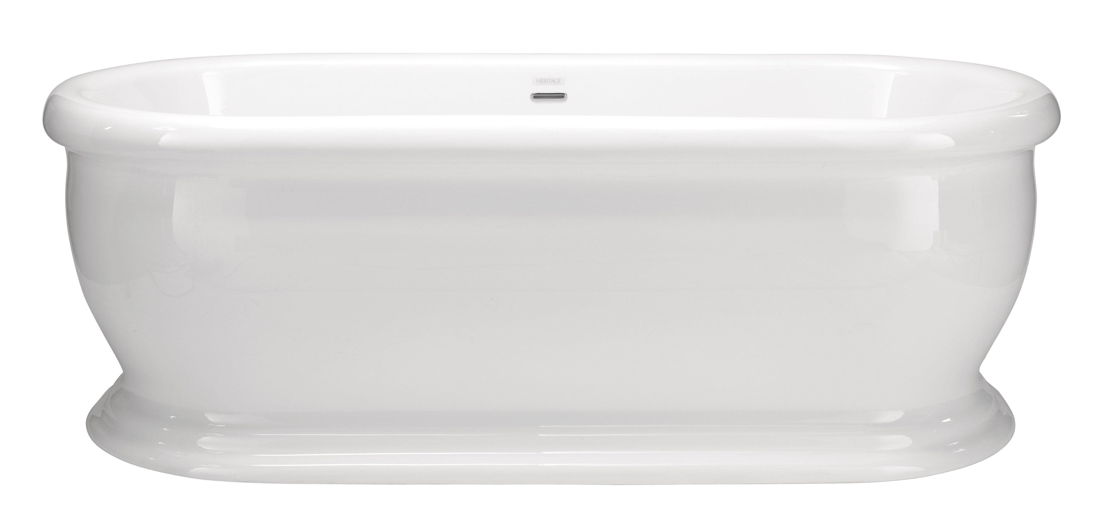 Heritage Derrymore 1745mm Double Ended Roll Top Acrylic Freestanding Bath