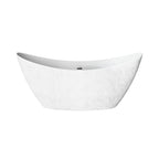 Heritage Wenlock Freestanding Acrylic Bath Marble Effect