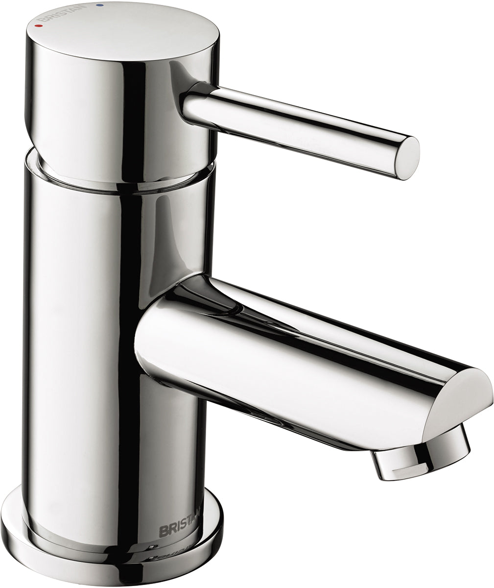 Bristan Blitz Basin Mixer Tap With Clicker Waste Chrome BTZ BAS C
