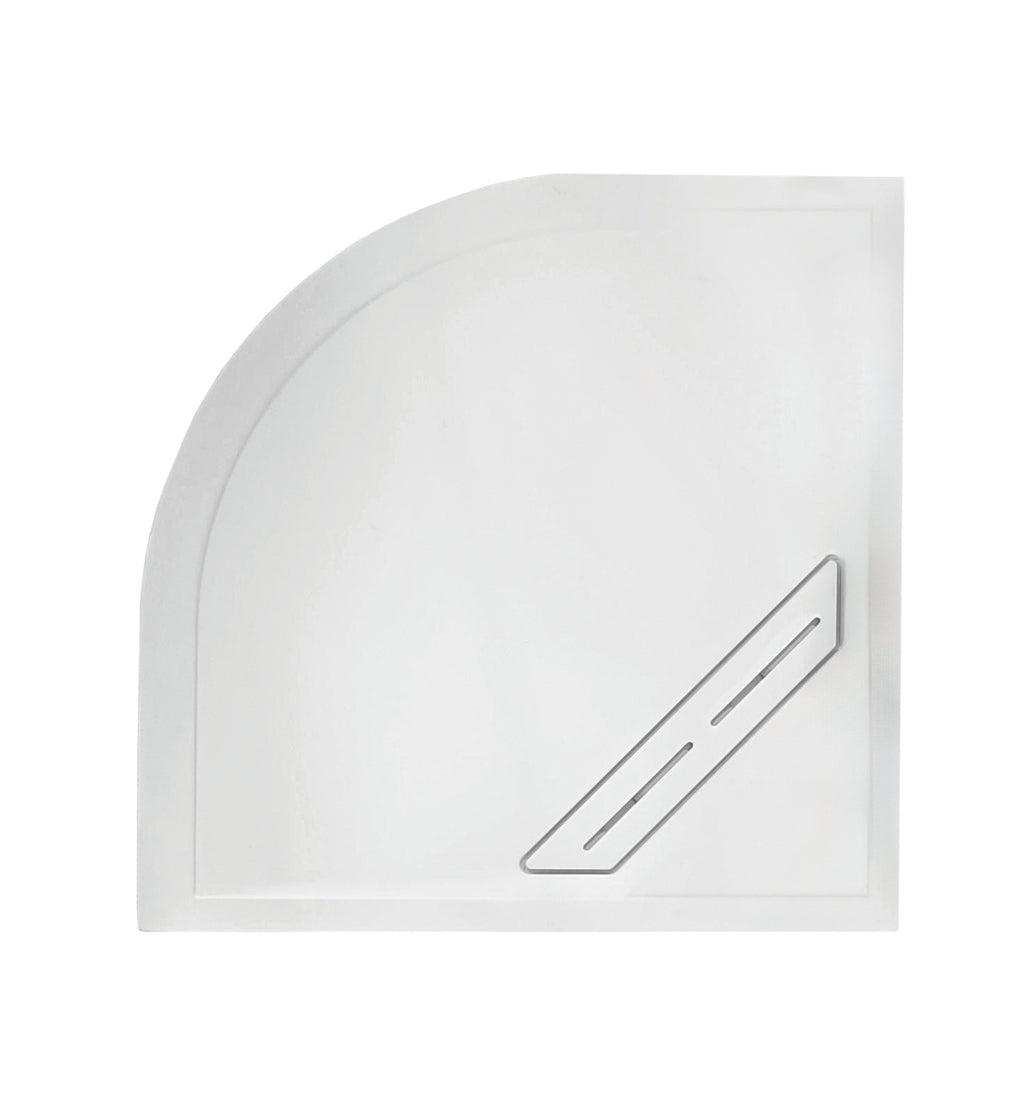 Kudos Showers Connect 2 Tray - 900 Quadrant Tray Inc Waste