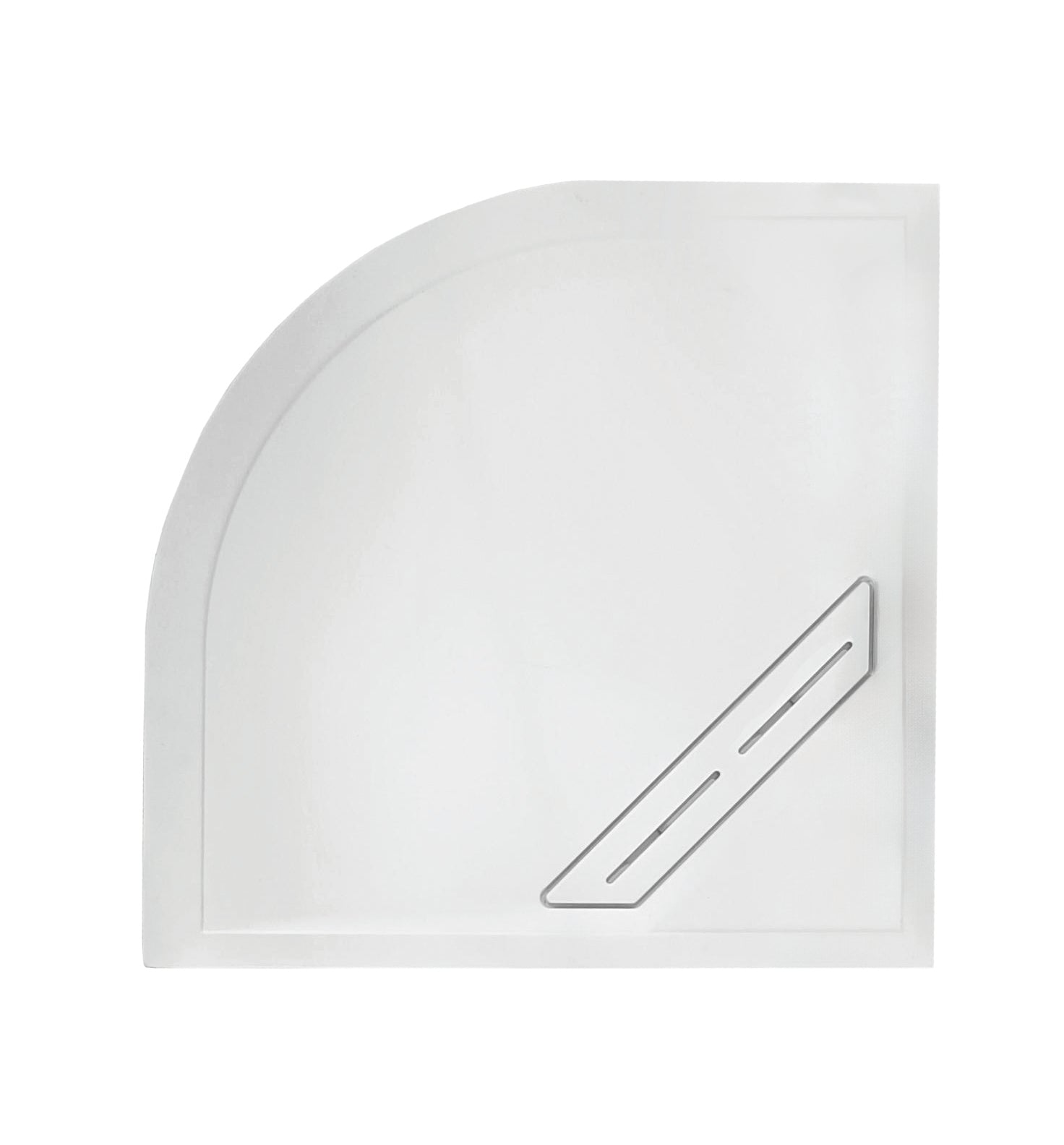 Kudos Showers Connect 2 Tray - 900 Quadrant Tray Inc Waste