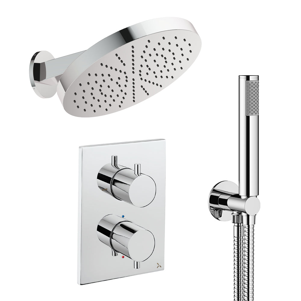 Crosswater Crossbox Shower Set 8 Chrome