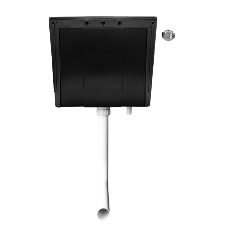 Heritage Concealed Cistern and Chrome Push Button CFC35