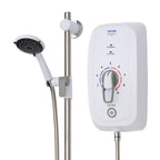 Triton Omnicare Ultra Plus Thermostatic Shower With Grab Riser Rail Kit 9.8kW