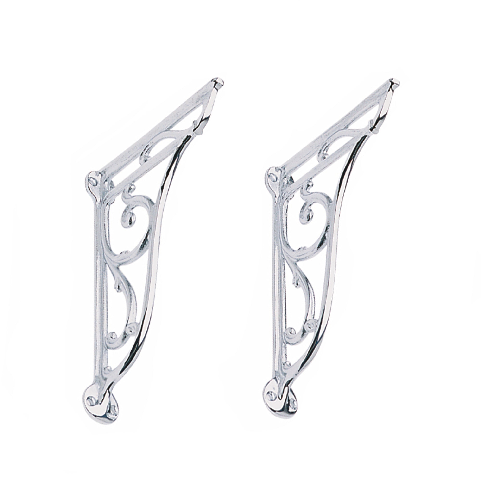 Heritage Ornate Brackets Chrome CPC30