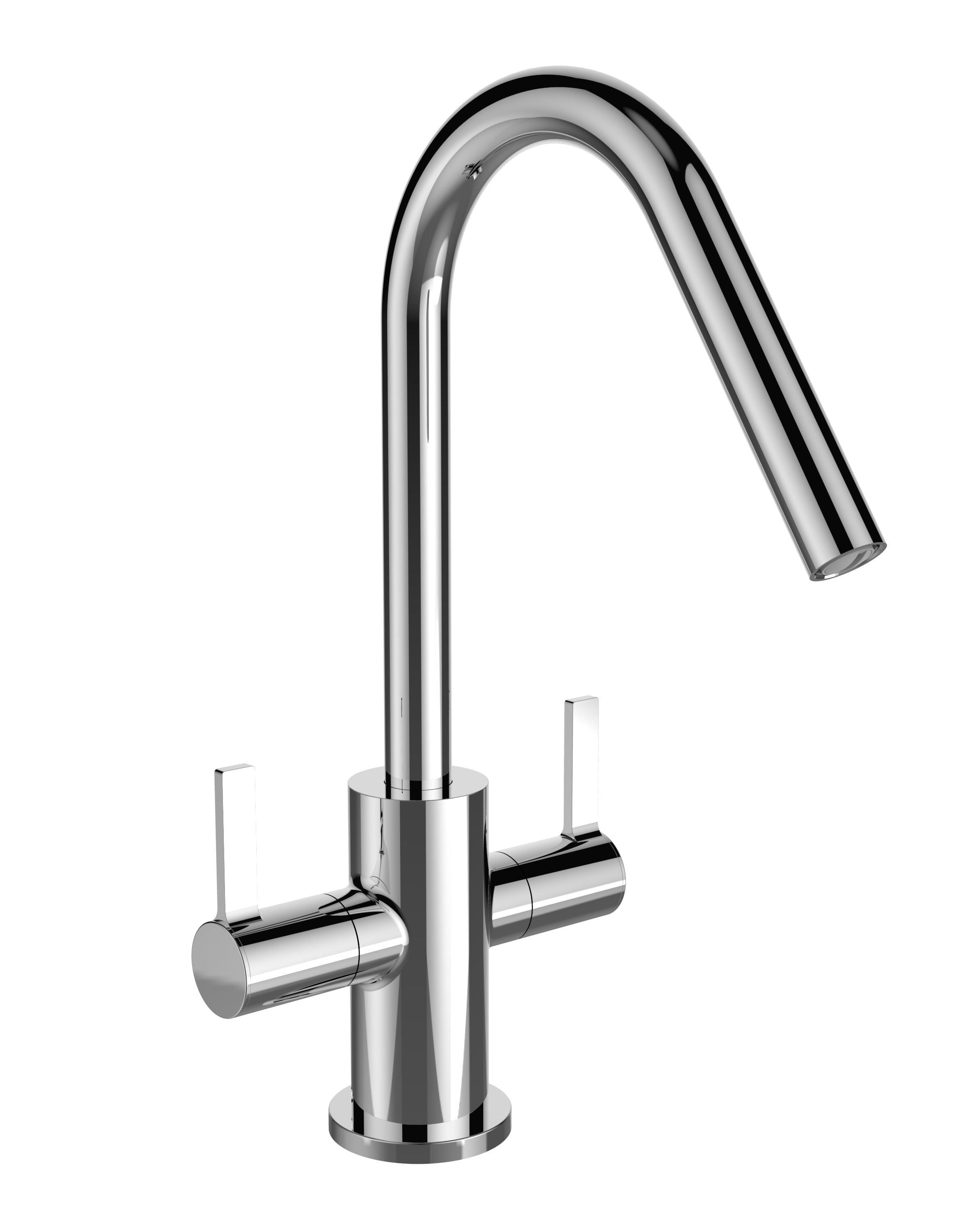 Bristan Cashew Easyfit Monobloc Kitchen Sink Mixer Tap, Chrome CSH EFSNK C