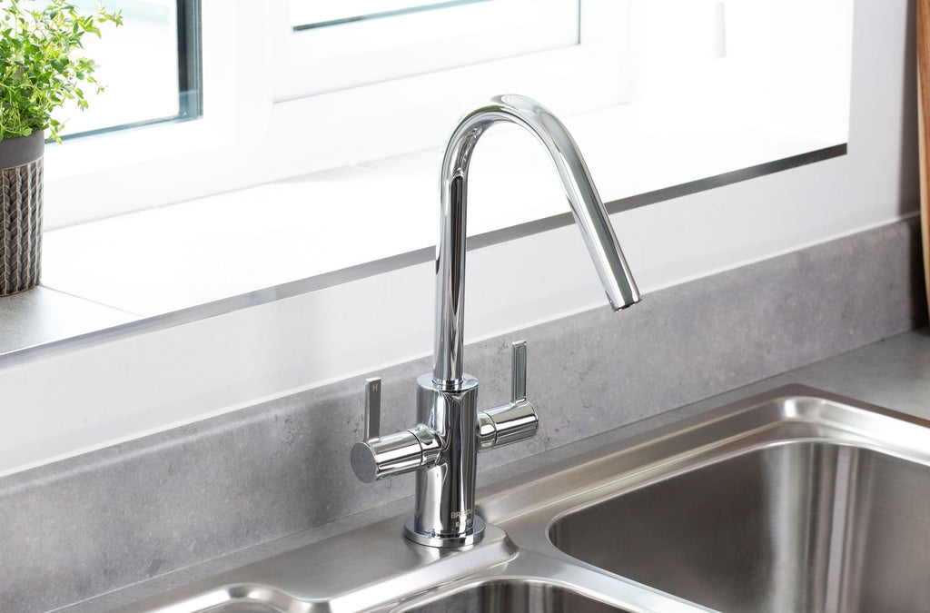 Bristan Cashew Easyfit Monobloc Kitchen Sink Mixer Tap, Chrome CSH EFSNK C