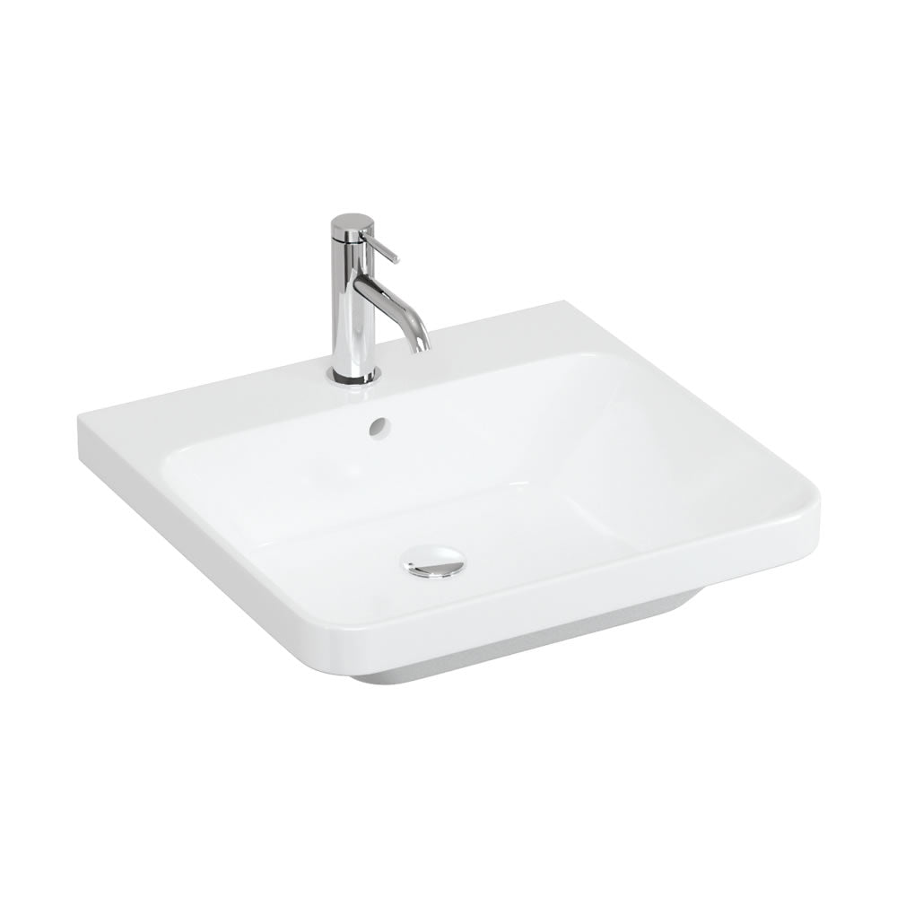 Britton Dalston 50cm Basin White 1TH 11050