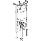 Geberit Duofix element for wall-hung WC, 114 cm, with Sigma concealed cistern 8 cm 111 799 00 3 111.799.00.3