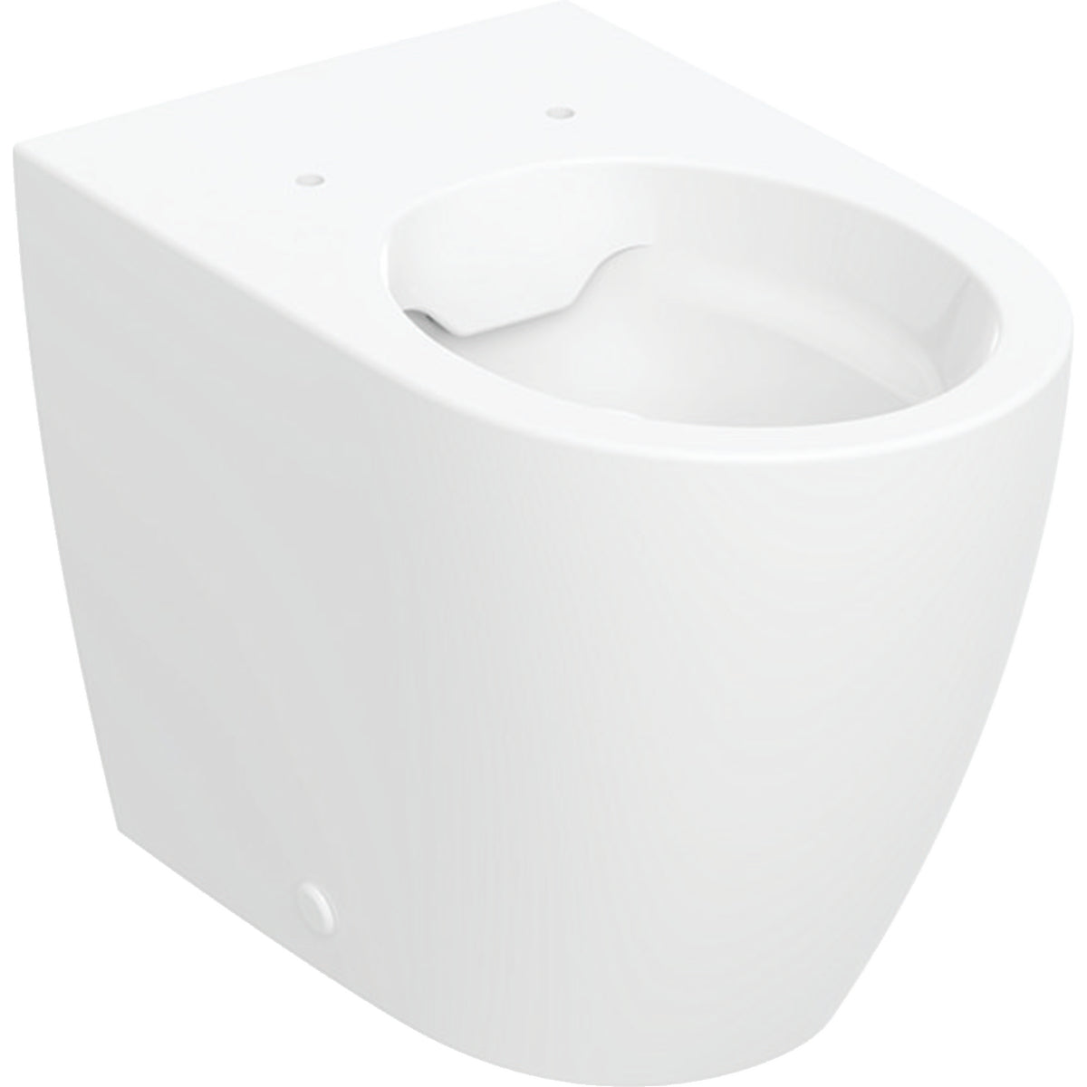 Geberit iCon Floor-Standing WC Pan Back-To-Wall Shrouded Rimfree White 502 382 00 1 502.382.00.1