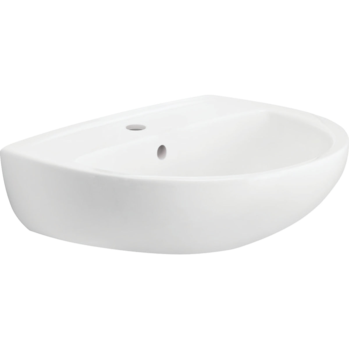 Twyford Option 1 Taphole 500mm Basin White