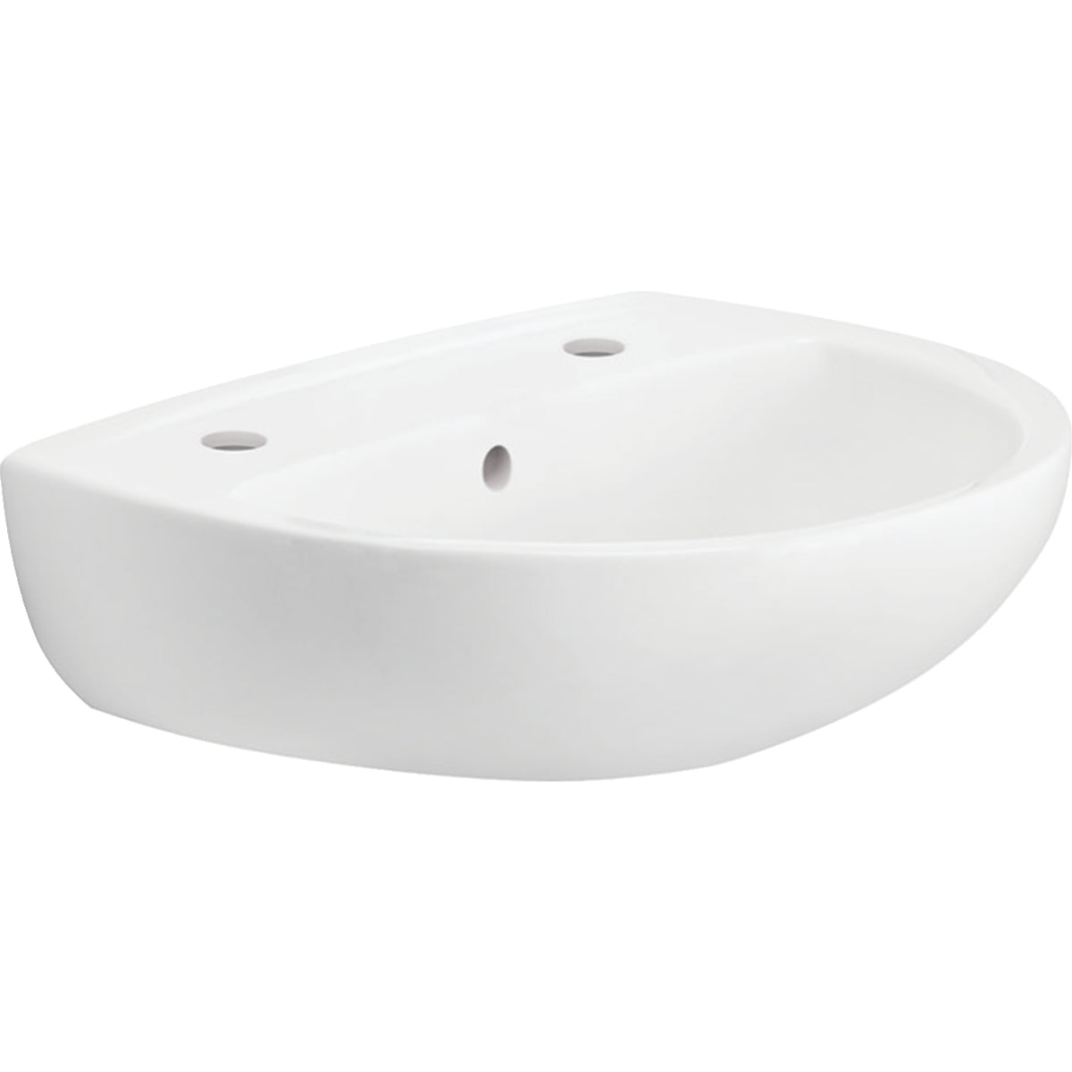 Twyford Option 2 Taphole 550mm Basin Whtie