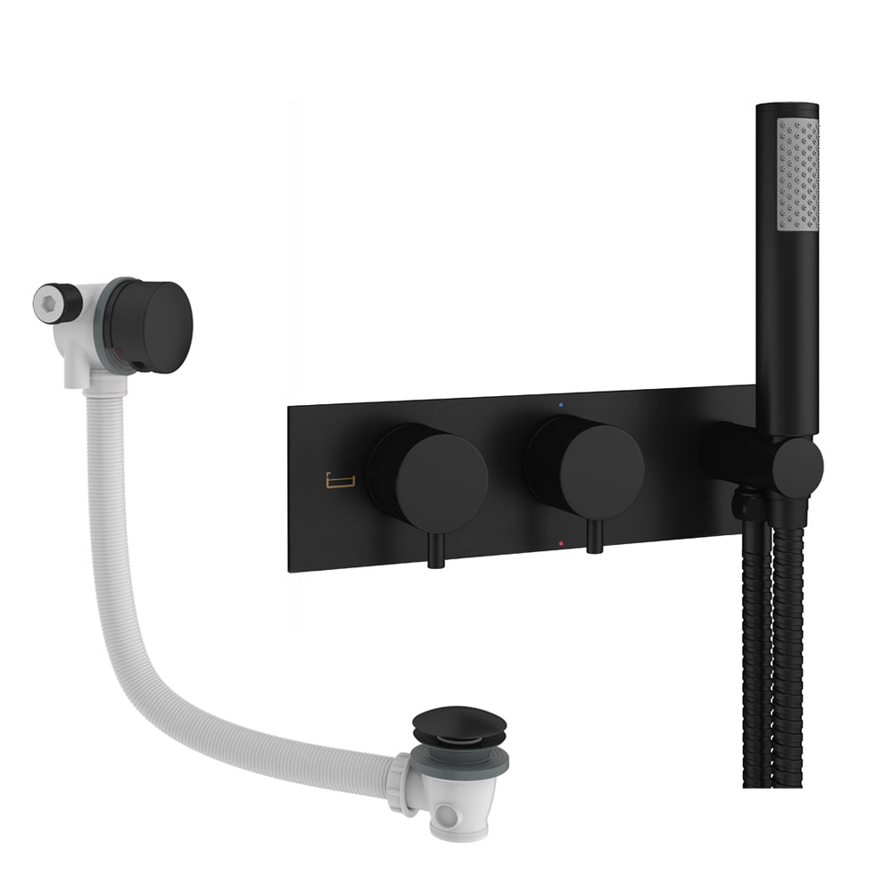 Crosswater Design Shower Set 5 Matt Black