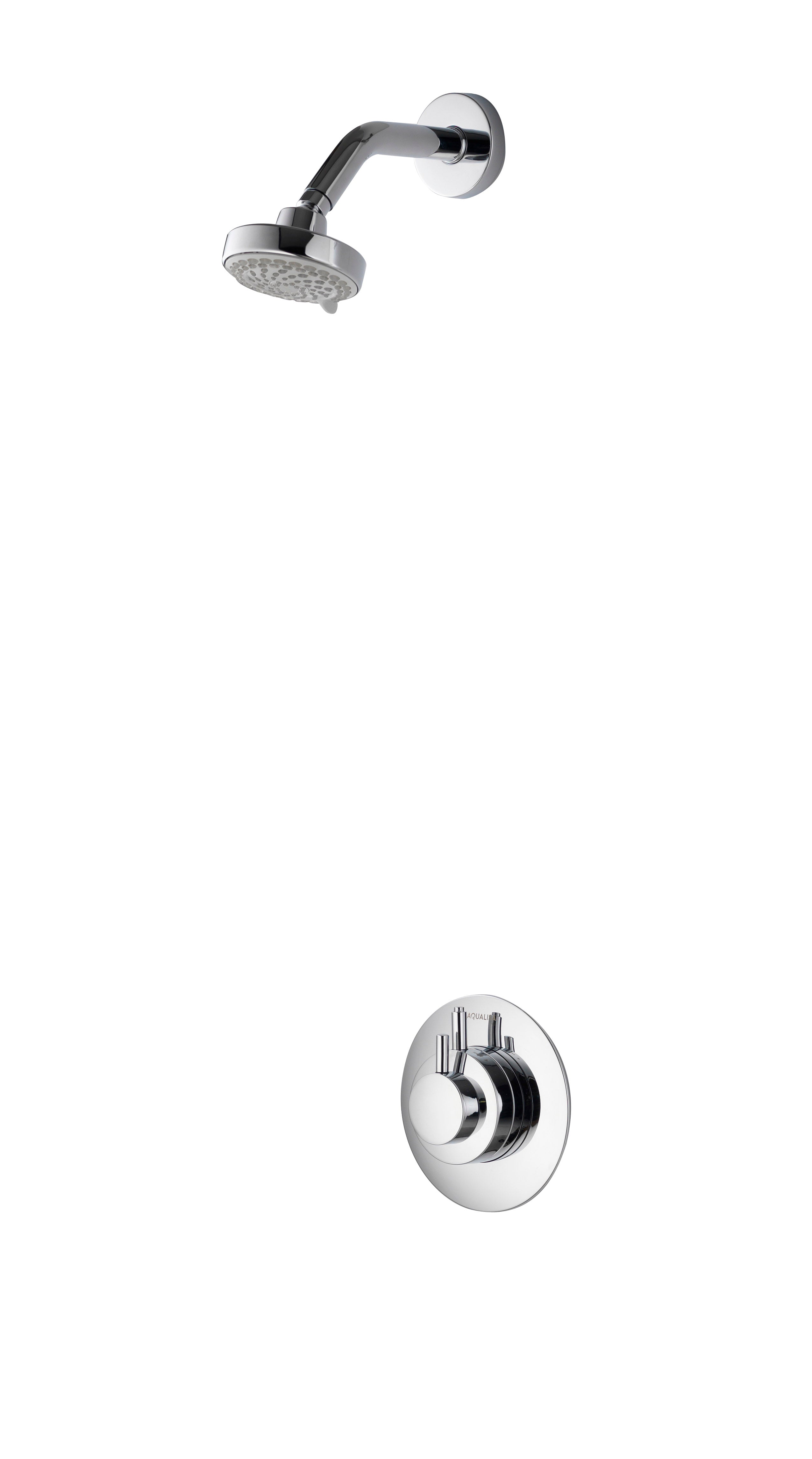 Aqualisa Dream Concealed with Fixed 105mm Harmony Head DRM001CF.