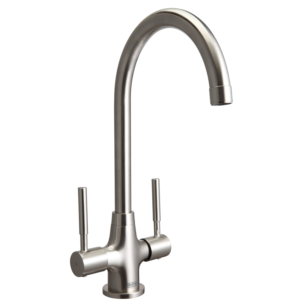 Bristan Dune Monobloc Sink Mixer Stainless Steel DU SNK SS