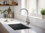 Bristan Dune Monobloc Sink Mixer Stainless Steel DU SNK SS