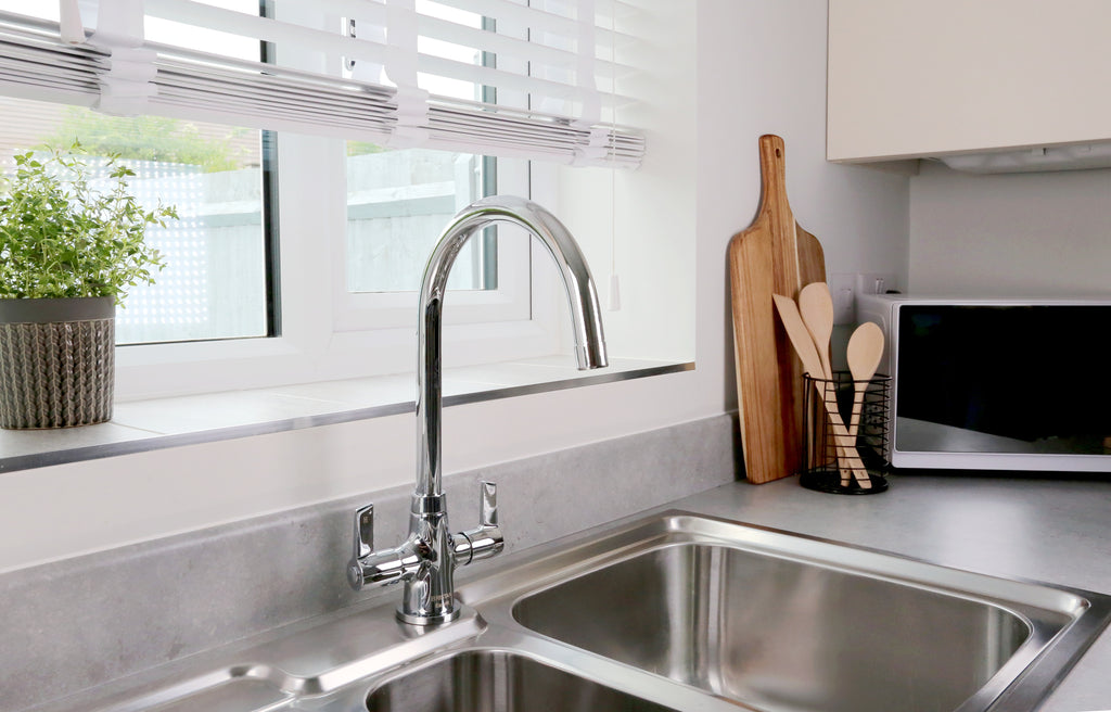 Bristan Echo Easyfit Mono Kitchen Sink Mixer Tap, () Chrome EC SNK EF C