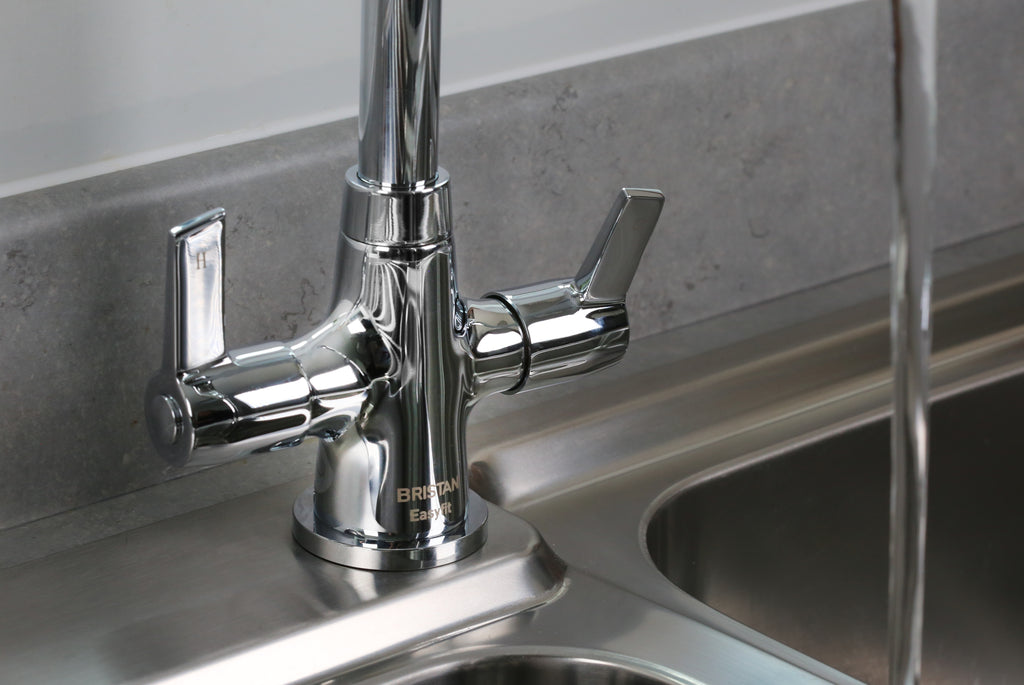 Bristan Echo Easyfit Mono Kitchen Sink Mixer Tap, () Chrome EC SNK EF C