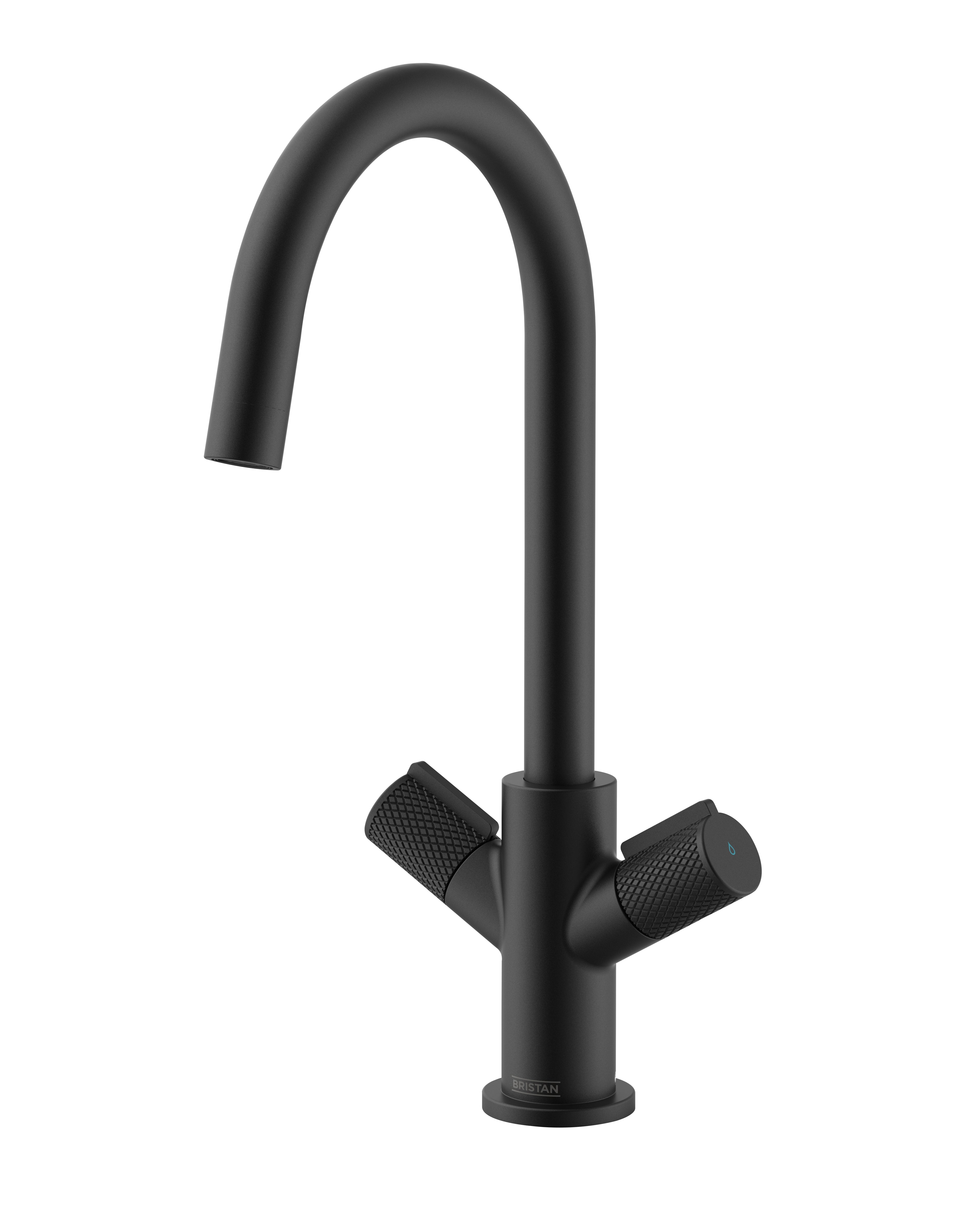 Bristan Fern Easy Fit Kitchen Sink Mixer Black FRN EFSNK BLK