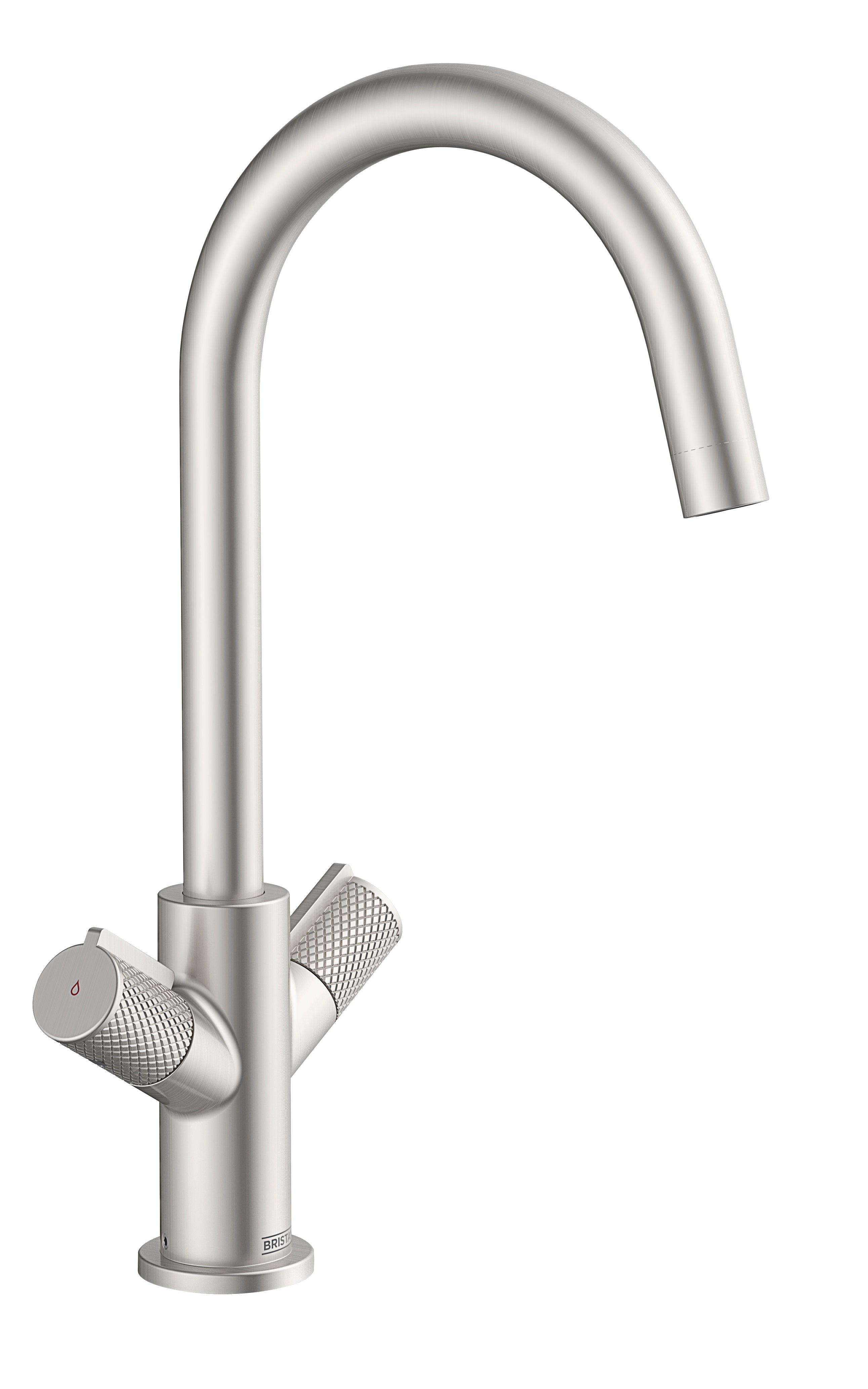 Bristan Fern Easyfit Kitchen Sink Mixer Tap Stainless Steel FRN EFSNK SS