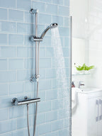 Bristan Frenzy Thermostatic Bar Mixer Shower & Kit Chrome FZ SHXMMCTFF C