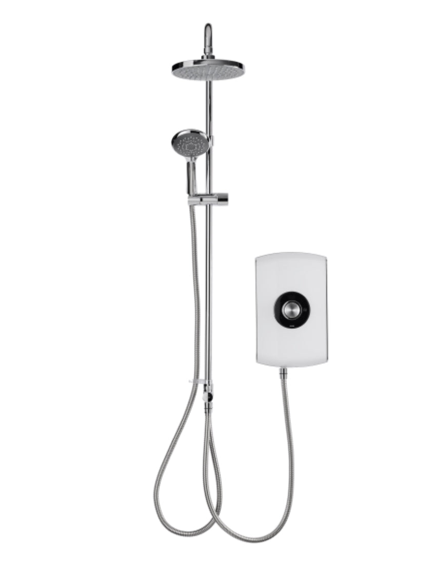 Triton Amore DuElec Electric Shower White 9.5kW