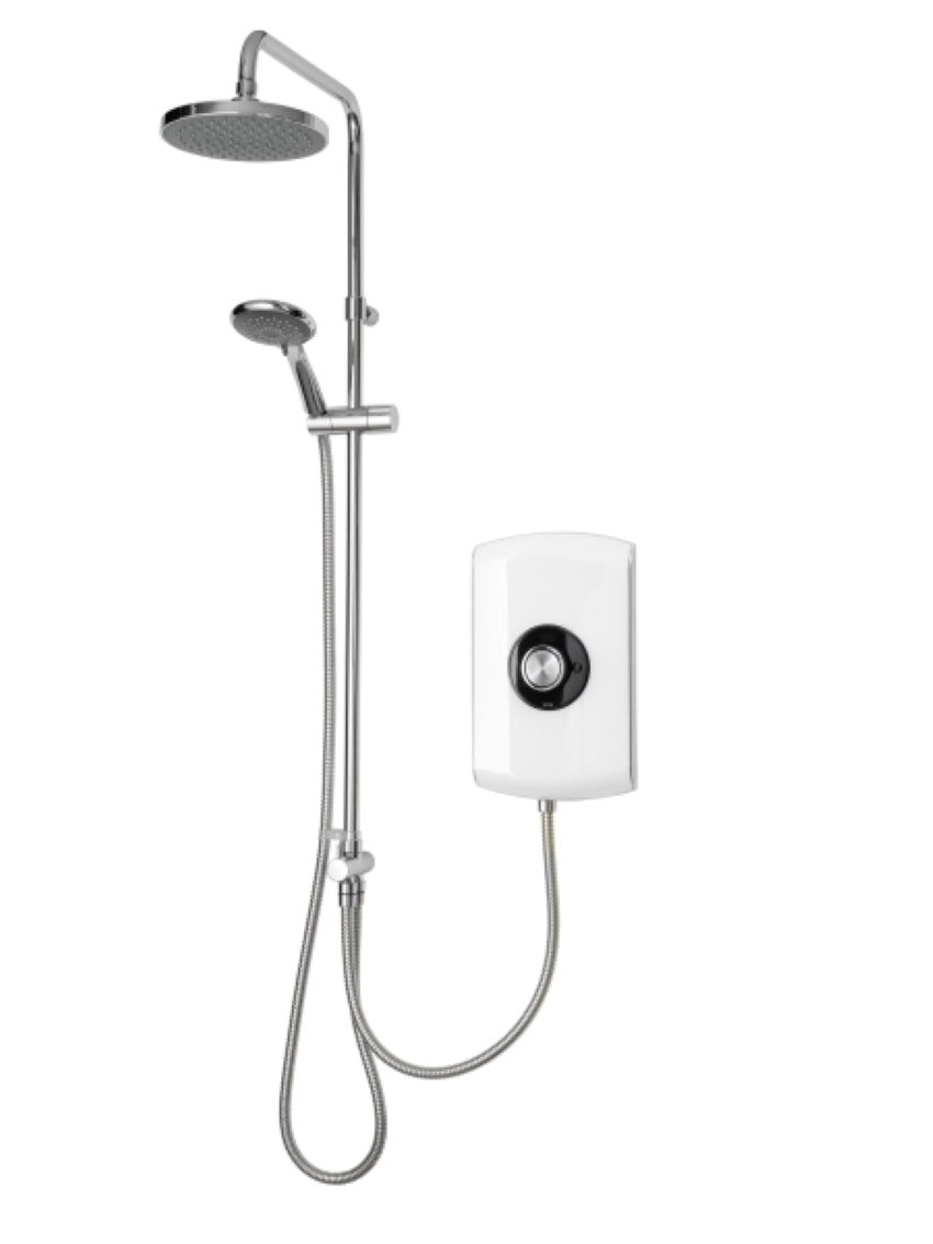 Triton Amore DuElec Electric Shower White 9.5kW