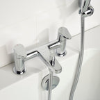 Bristan Quest Bath Shower Mixer Tap Chrome QST BSM C