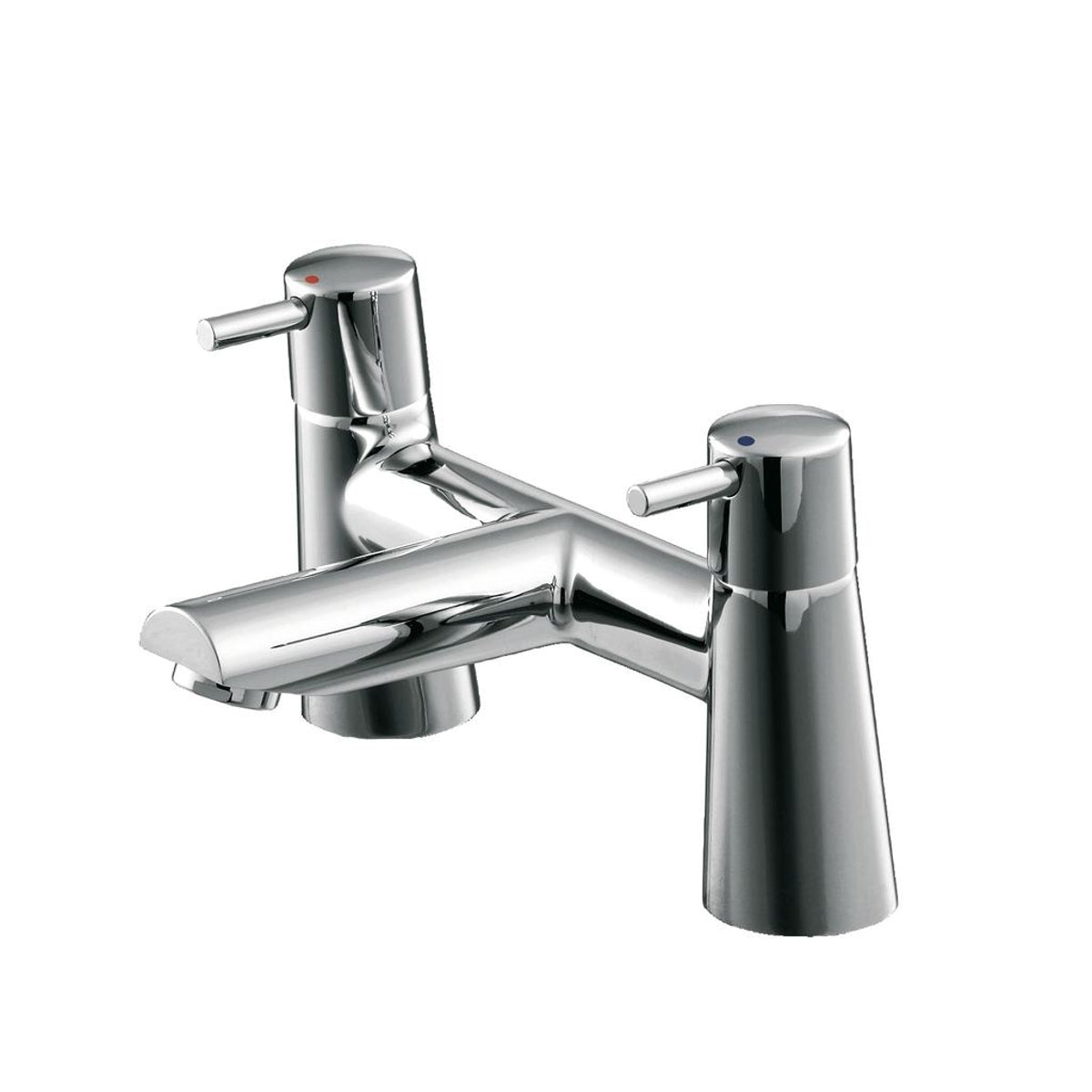 Ideal Standard Cone 2 Taphole Bath Filler Tap Chrome