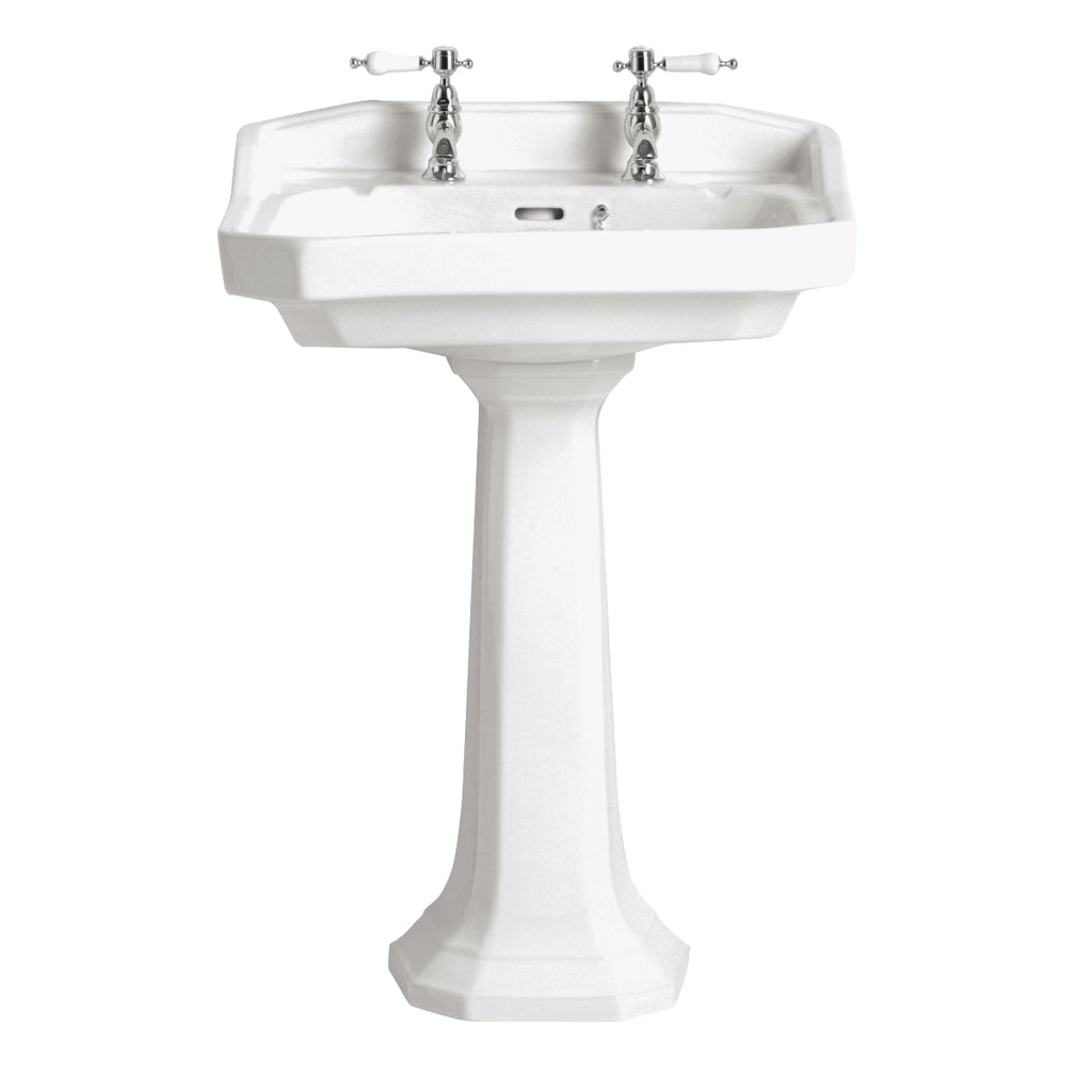 Heritage Granley Full Pedestal White