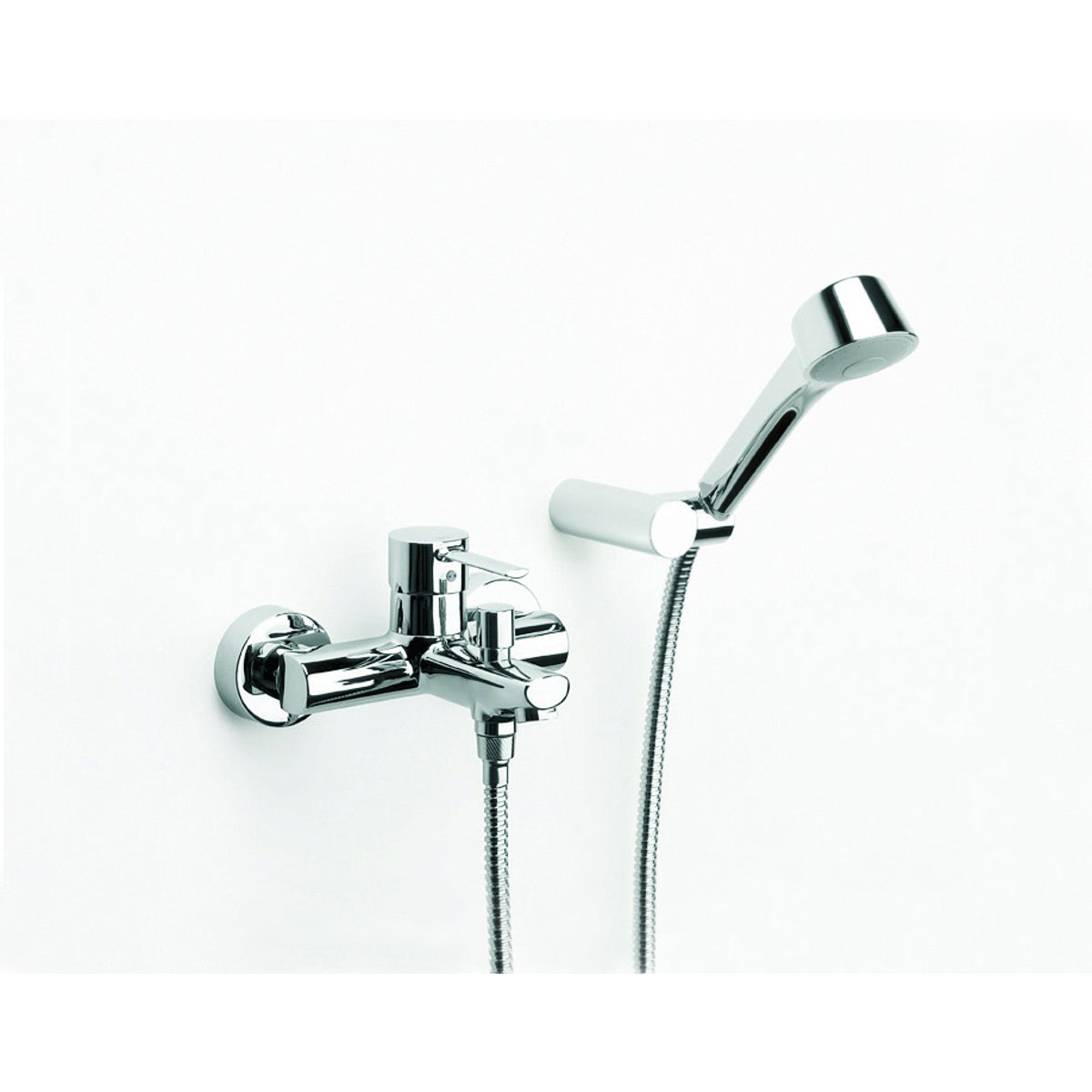 Roca Targa Wall Mounted Bath-shower MixerTap Chrome