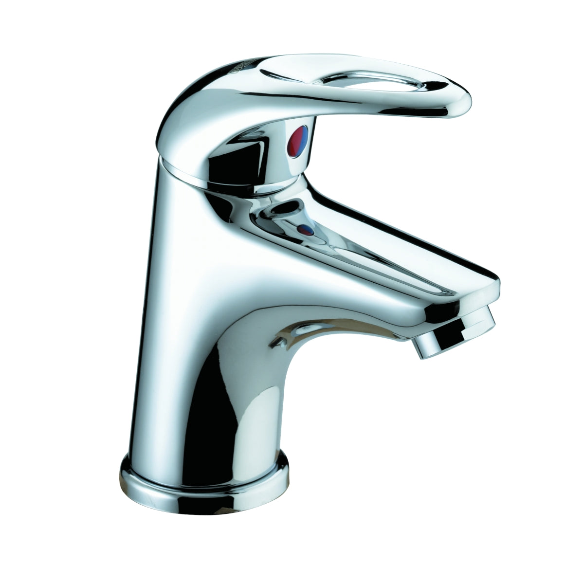 Bristan Java Small Mono Basin Mixer Tap With Pop Up Waste 50 x 130mm Chrome J SMBAS C