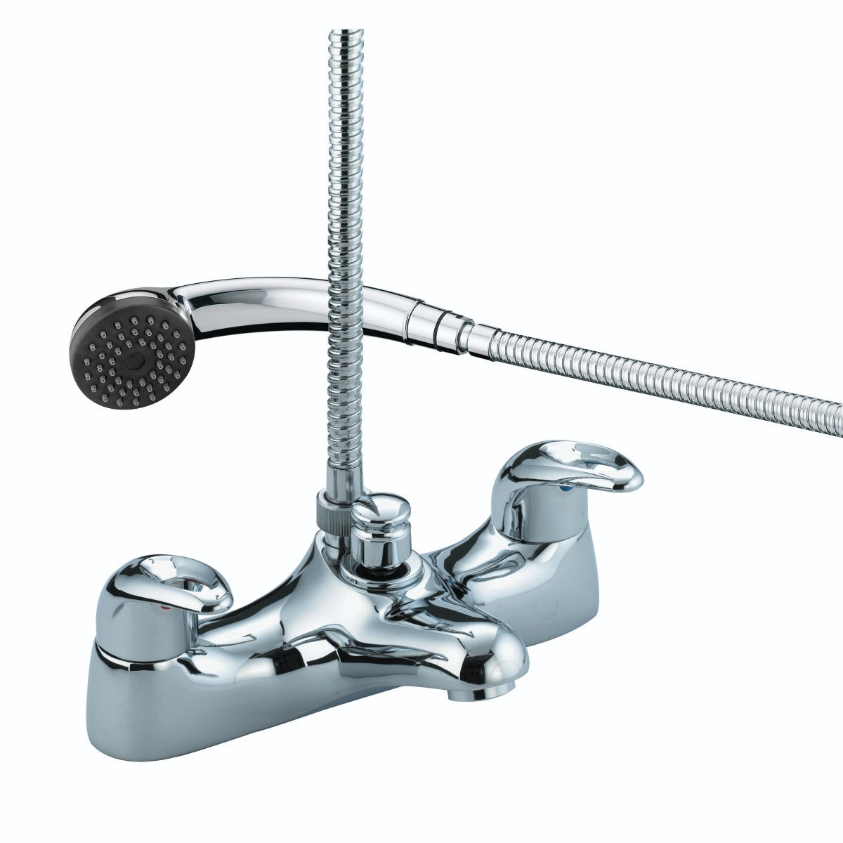 Bristan Java Deck Mounted Bath Shower Mixer Tap & Kit Chrome J BSM C