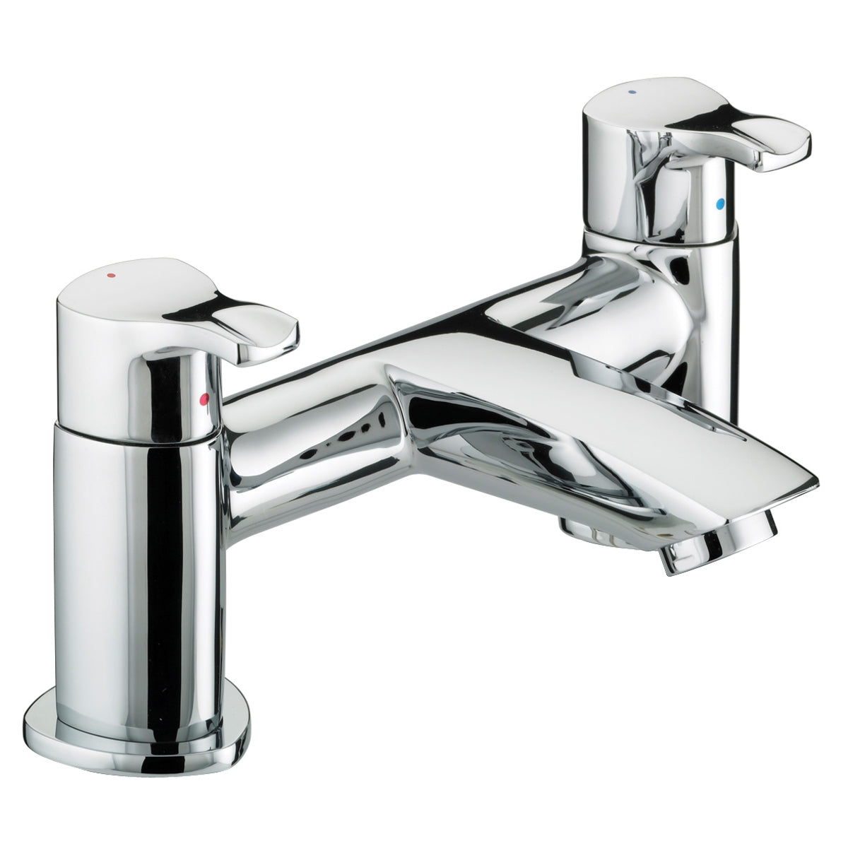 Bristan CaPairi Pillar Bath Filler Tap Chrome CAP BF C