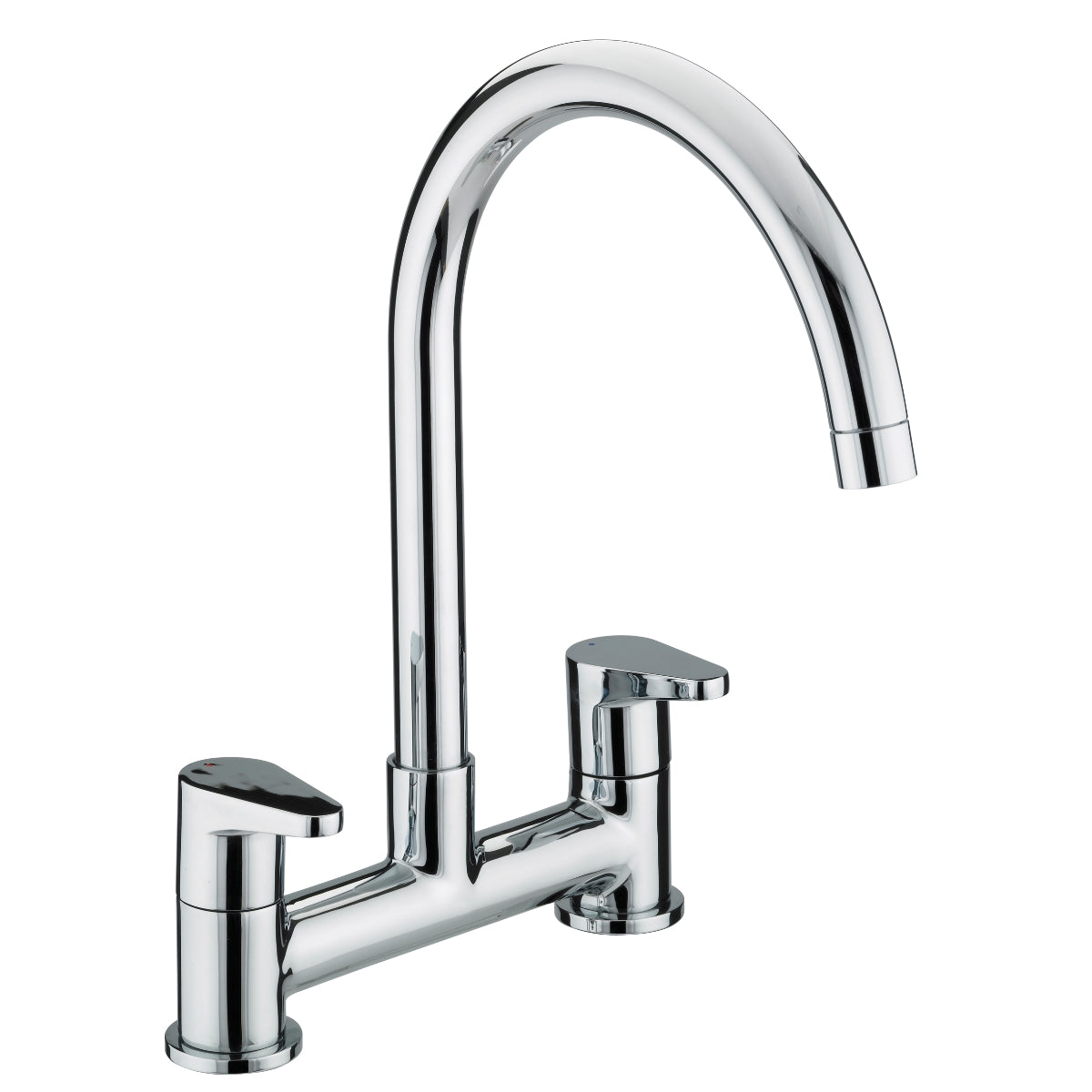 Bristan Quest Deck Kitchen Sink Mixer Tap 335mm x 220mm Chrome QST DSM C