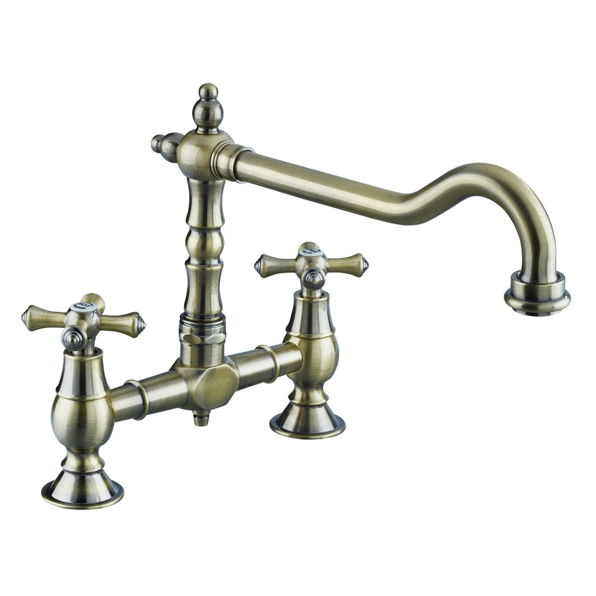 Bristan Colonial Bridge Sink Mixer Tap Antique Bronze K BRSNK ABRZ