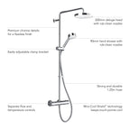 Mira Relate ERD Bar Mixer Shower Chrome 2.1878.002.