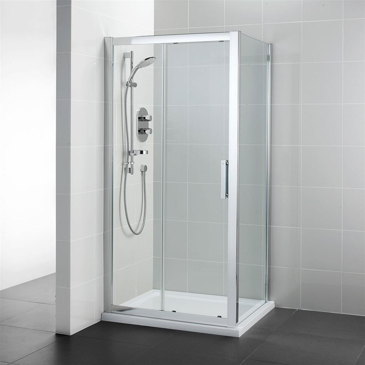 Ideal Standard Ideal Synergy Slider 1200 Brt/Sil Door Uk L6296EO.