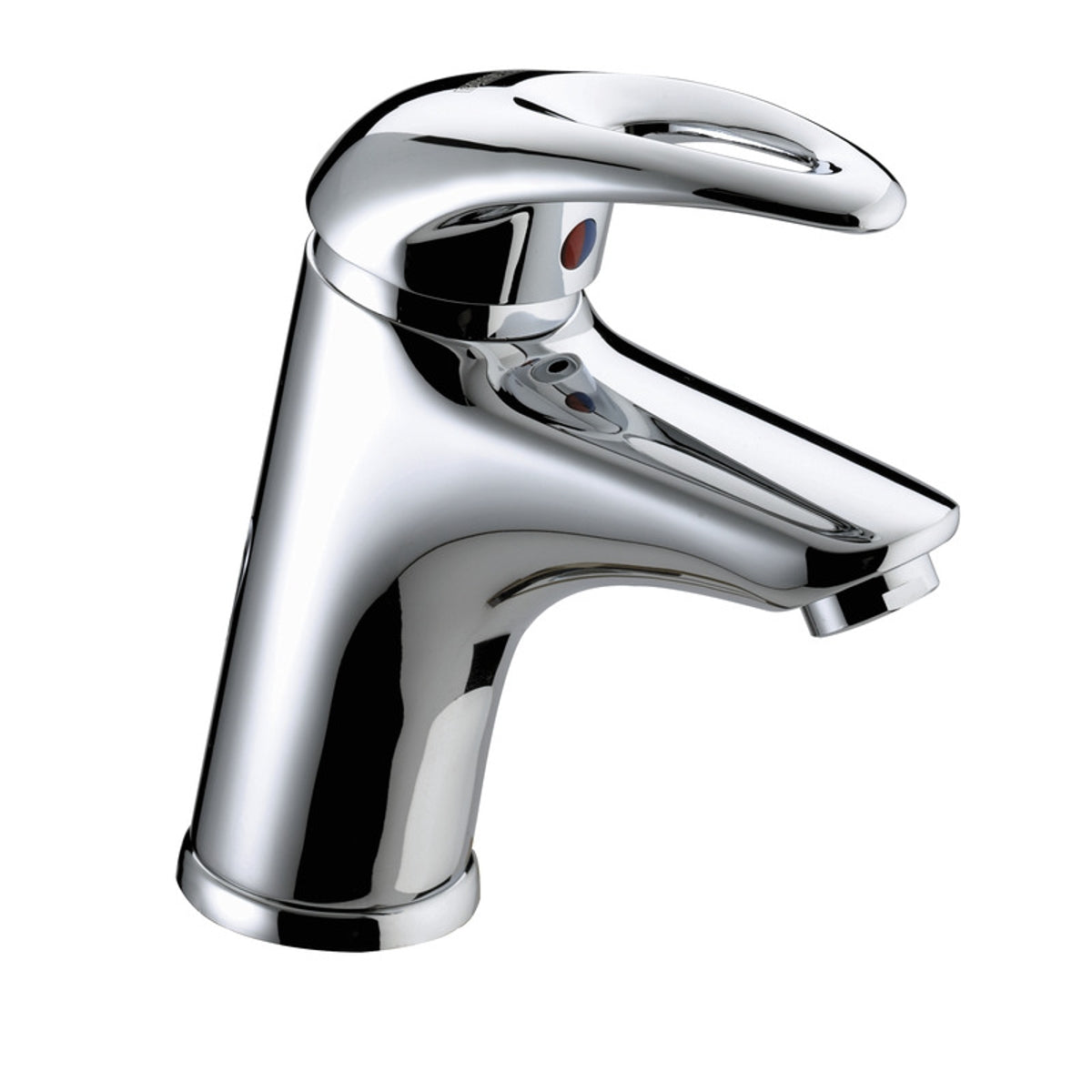 Bristan Java Mono Basin Mixer Tap with Clicker Waste Chrome J BAS C