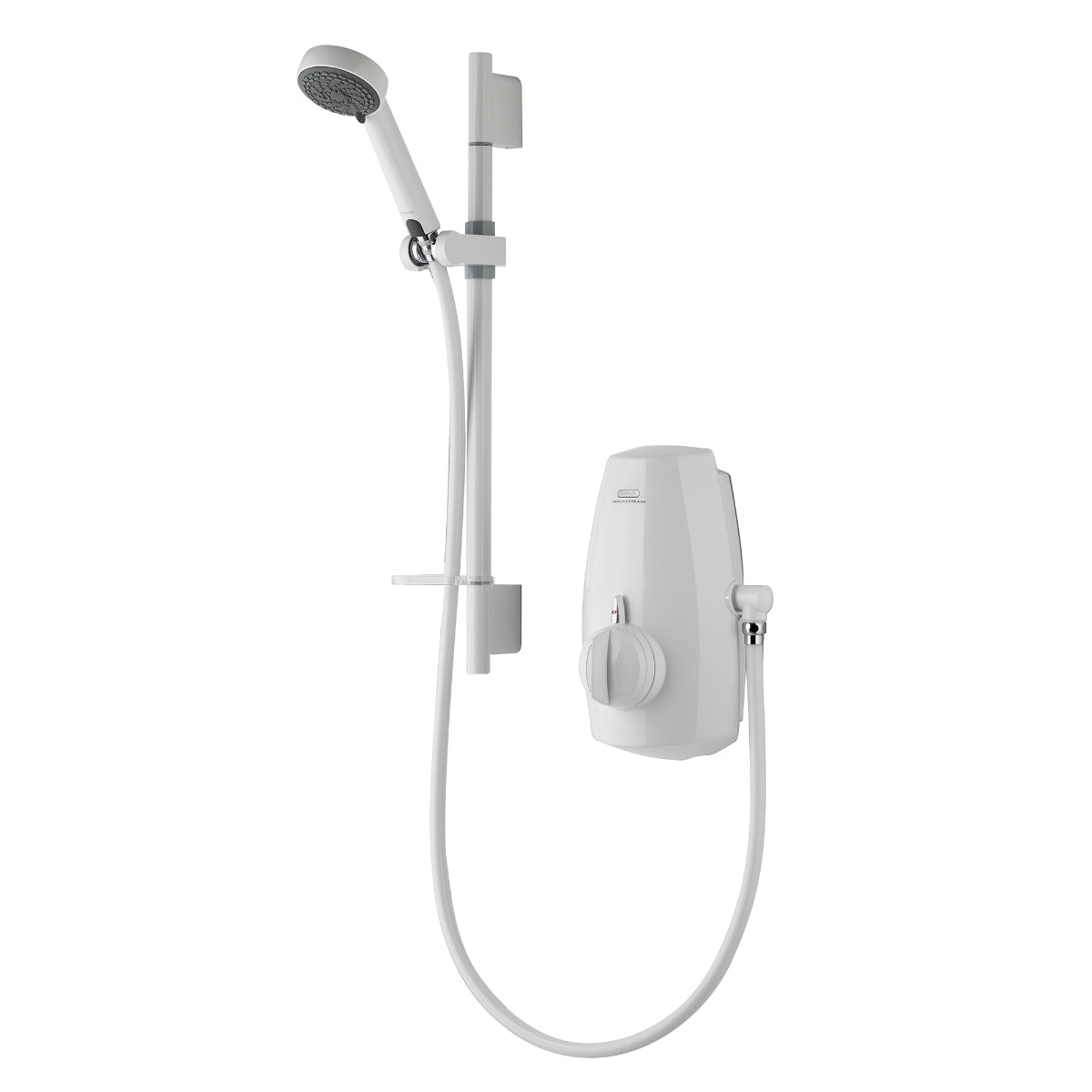 Aqualisa 813.40.20 Aquastream Thermostatic Power Shower White