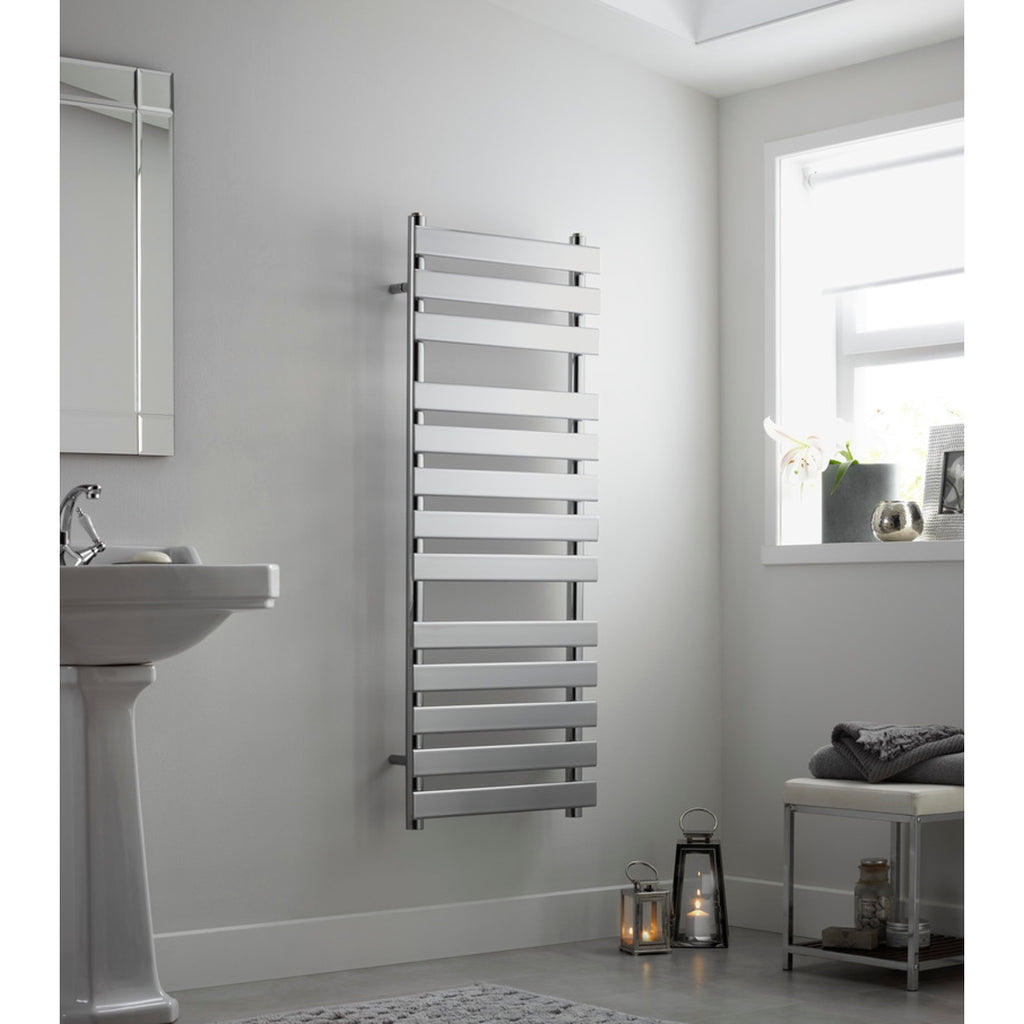 Towelrads Perlo Chrome Towel Rail 800mm x 500mm