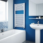 Stelrad 760 x 600 Classic Towel Rail Straight Wh.