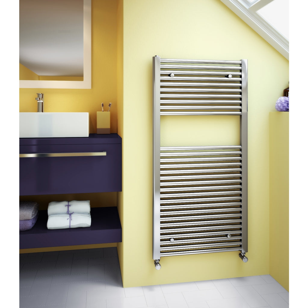 Stelrad Classic Towel Rail Straight Chrome 760mm x 500mm 147002.