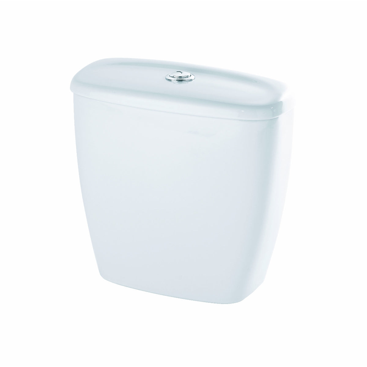 Twyford Option exposed cistern, close-coupled, for floor-standing WC raised