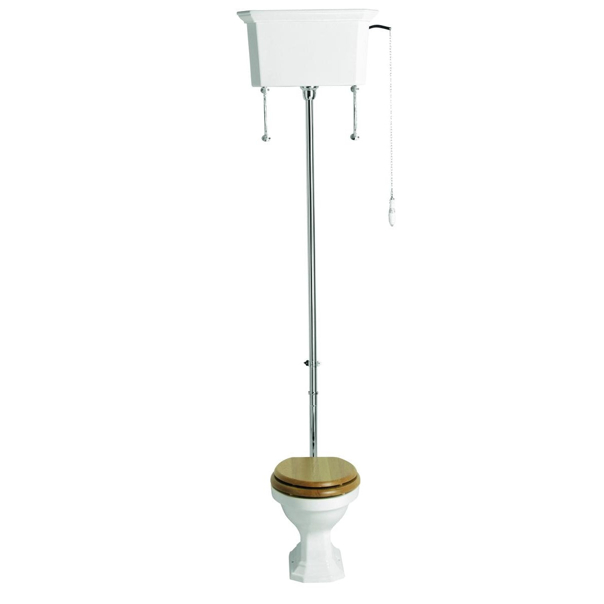 Heritage Low Level Toilet Pan only White