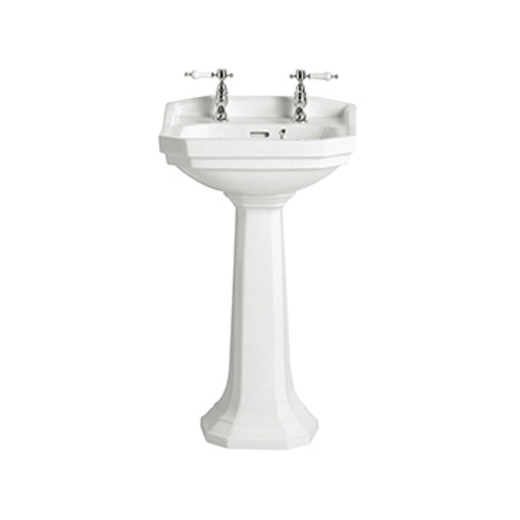 Heritage Granley Cloakroom Basin 2 Tap Hole