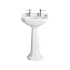 Heritage Granley Cloakroom Basin 2 Tap Hole