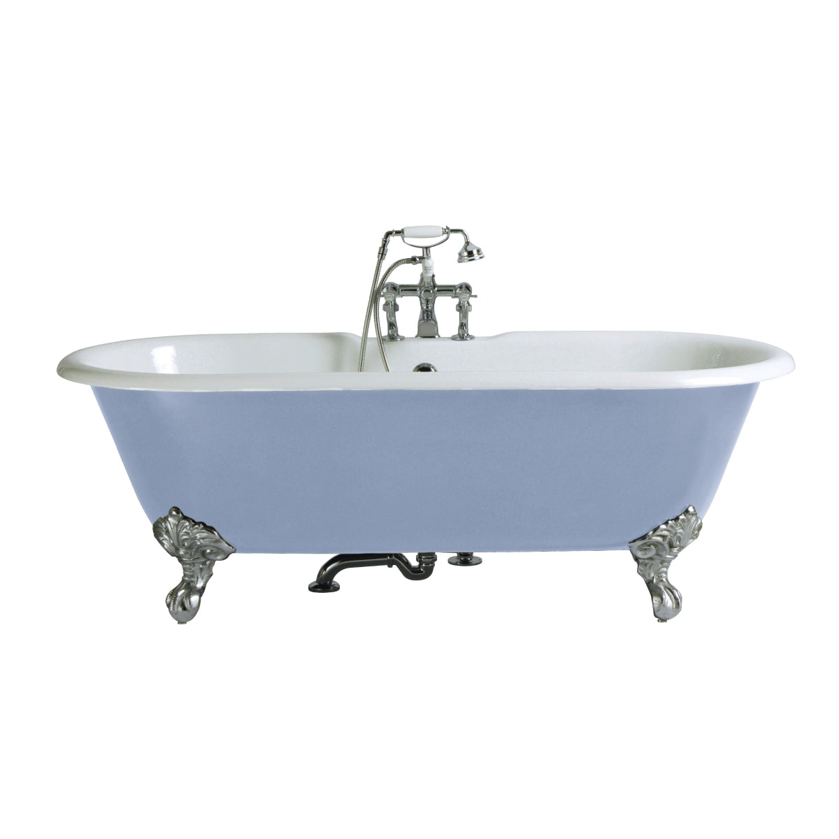 Heritage Buckingham Roll Top Cast Iron Bath No Tap Hole s BRT79