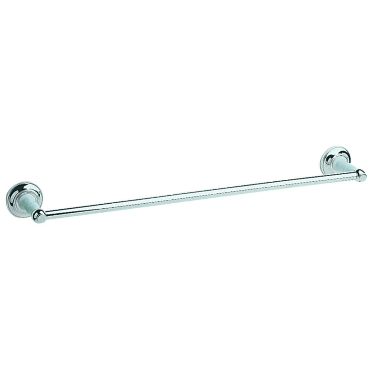 Heritage Clifton Single Towel Rail Chrome ACC06