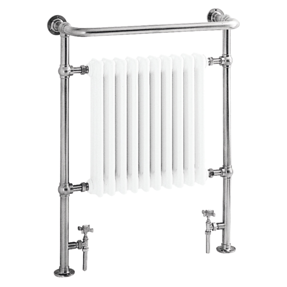 Heritage Clifton Heated Towel Rail Chrome AHC73